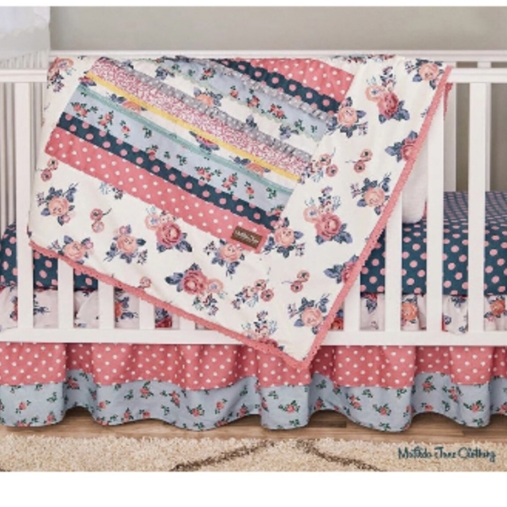 Matilda Jane "Like a Baby" Crib skirt